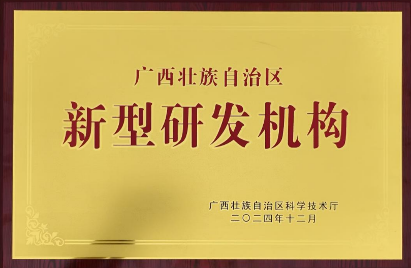 省級(jí)認(rèn)證！廣西銀億高新技術(shù)研發(fā)有限公司再度榮膺“新型研發(fā)機(jī)構(gòu)”